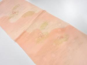 大特価品　未使用品　正絹　丹後ちりめん　刺繍　帯揚げ